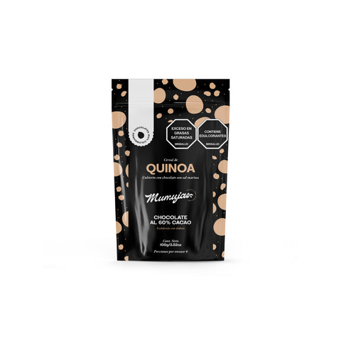 Grageas de quinoa recubierto de chocolate